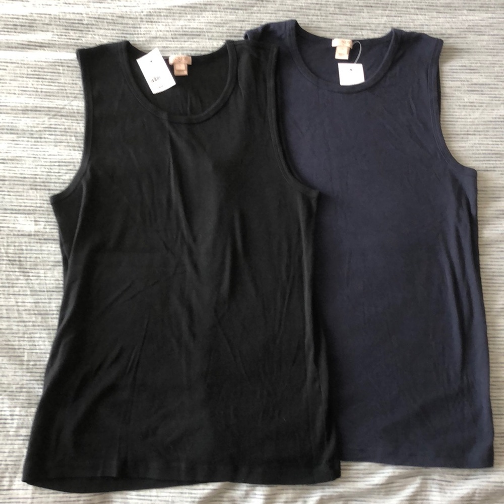 Lot of 2 💫J Crew💫factory tanks/shells